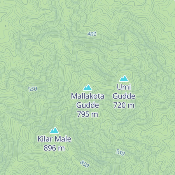 Map of Mallakota Gudde