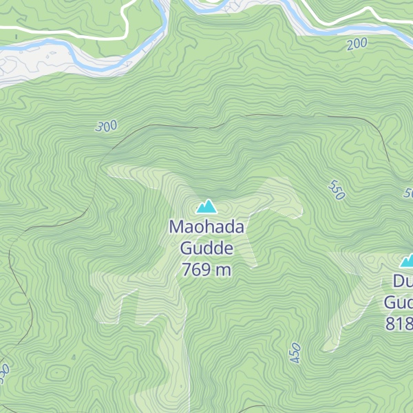 Map of Maohada Gudde