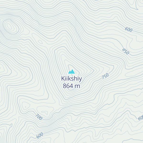 Map of Kiikshiy