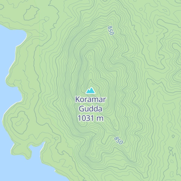 Map of Koramar Gudda