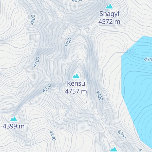 Map of Kensu