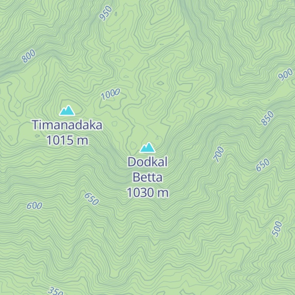 Map of Dodkal Betta