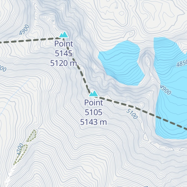 Map of Point 5105