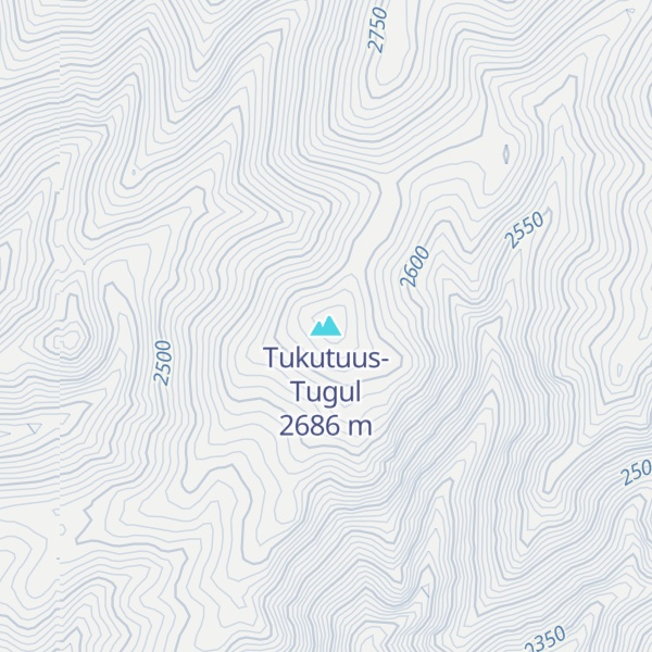Map of Tukutuus-Tugul