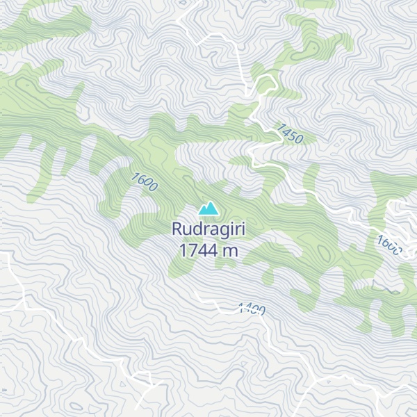 Map of Rudragiri