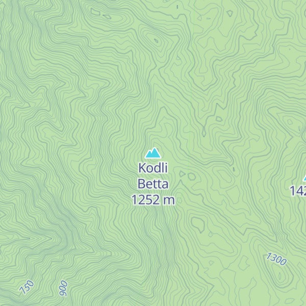 Map of Kodli Betta