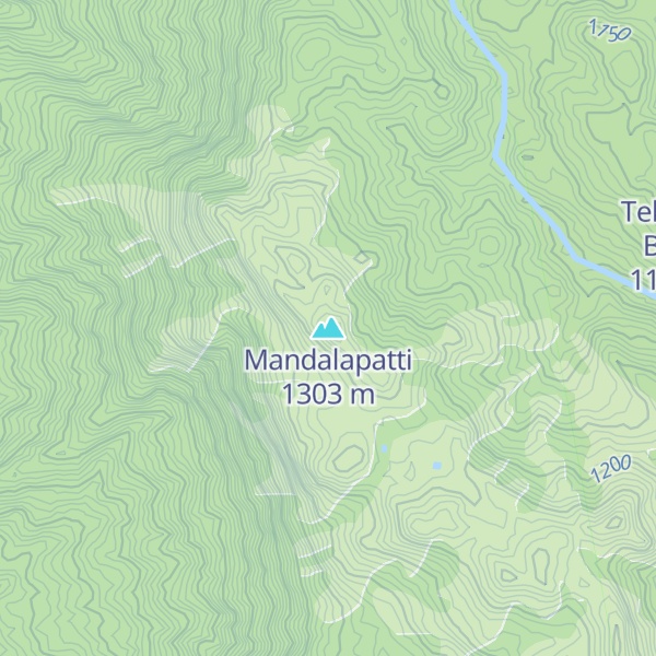 Map of Mandalapatti