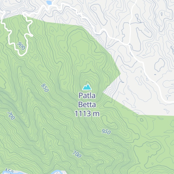 Map of Patla Betta