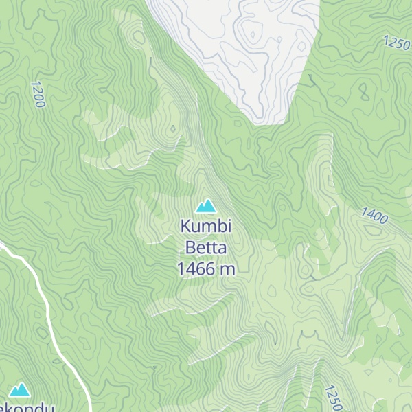 Map of Kumbi Betta