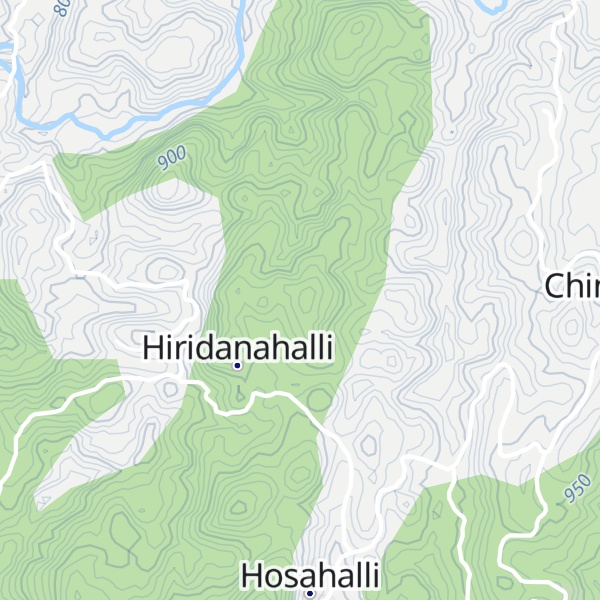 Map of Hiranhalli