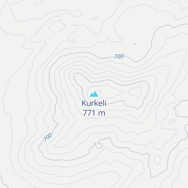 Map of Kurkeli