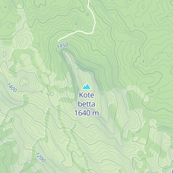 Map of Kote betta