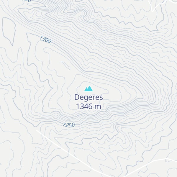 Map of Degeres