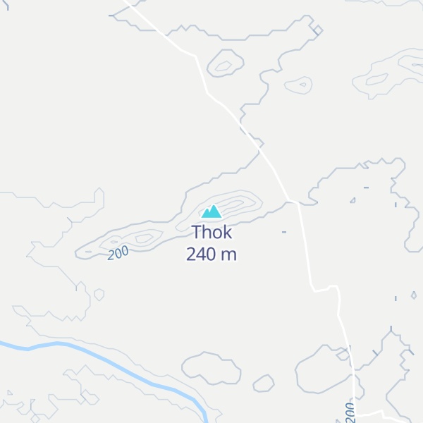 Map of Thok