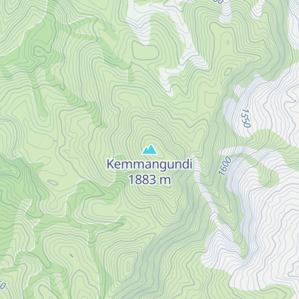 Map of Kemmangundi