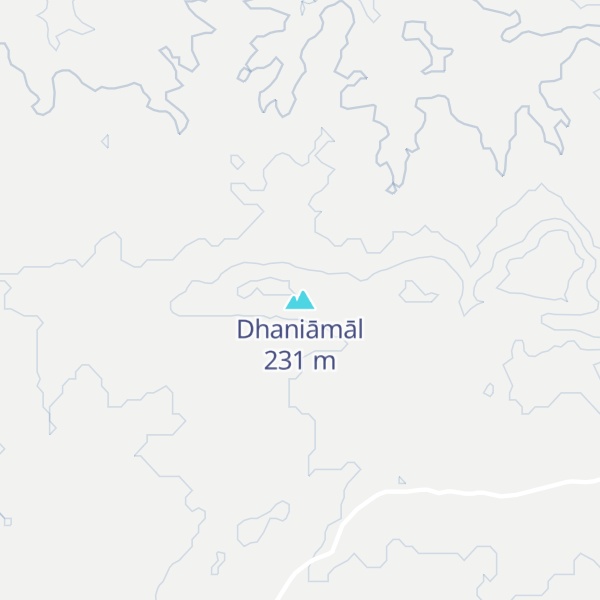 Map of Dhaniāmāl