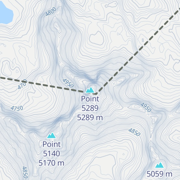 Map of Point 5289