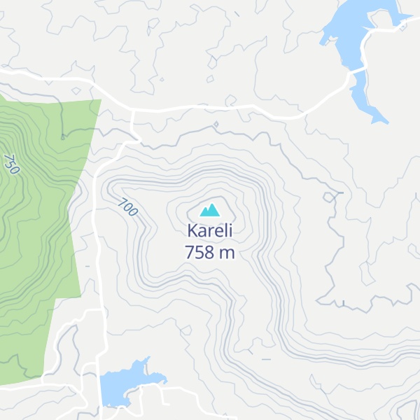 Map of Kareli
