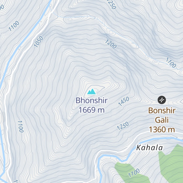 Map of Bhonshir