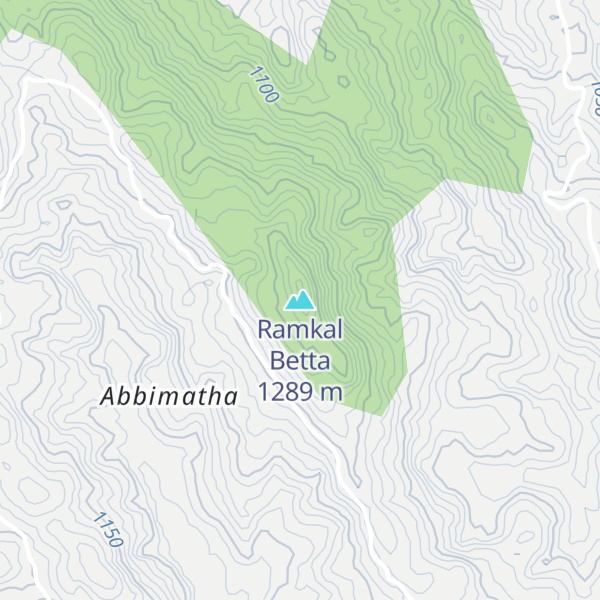 Map of Ramkal Betta
