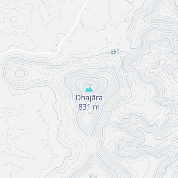 Map of Dhajāra