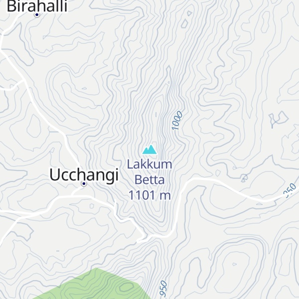 Map of Lakkum Betta