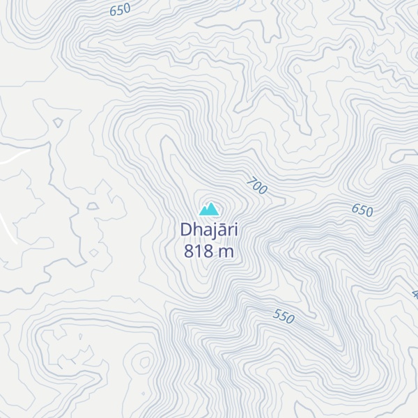 Map of Dhajāri