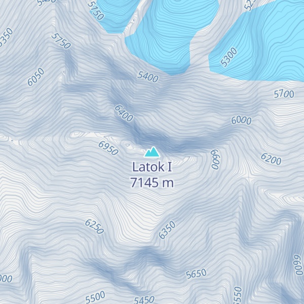 Map of Latok I