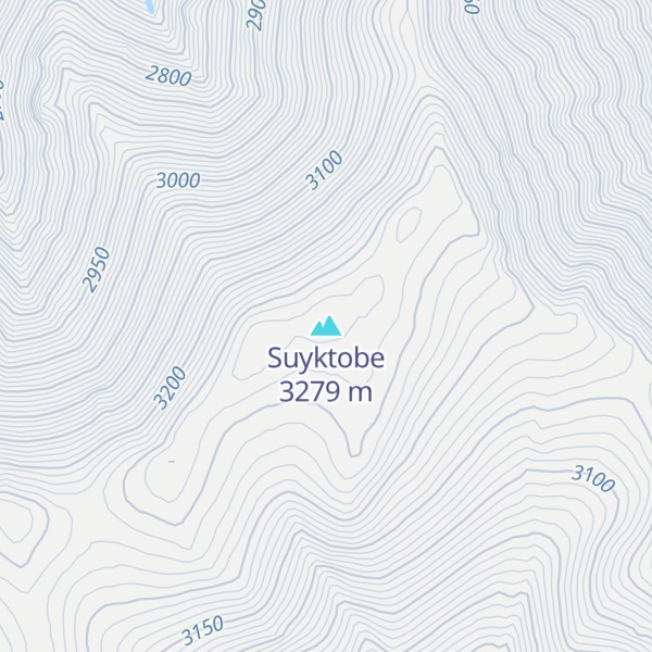Map of Suyktobe