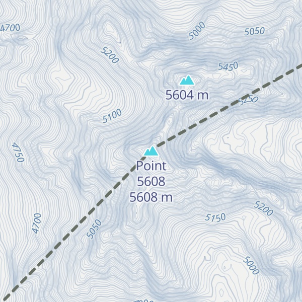Map of Point 5608