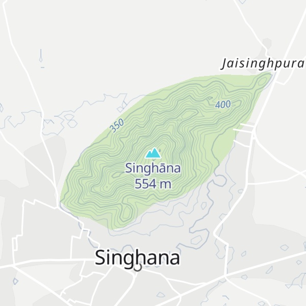 Map of Singhāna