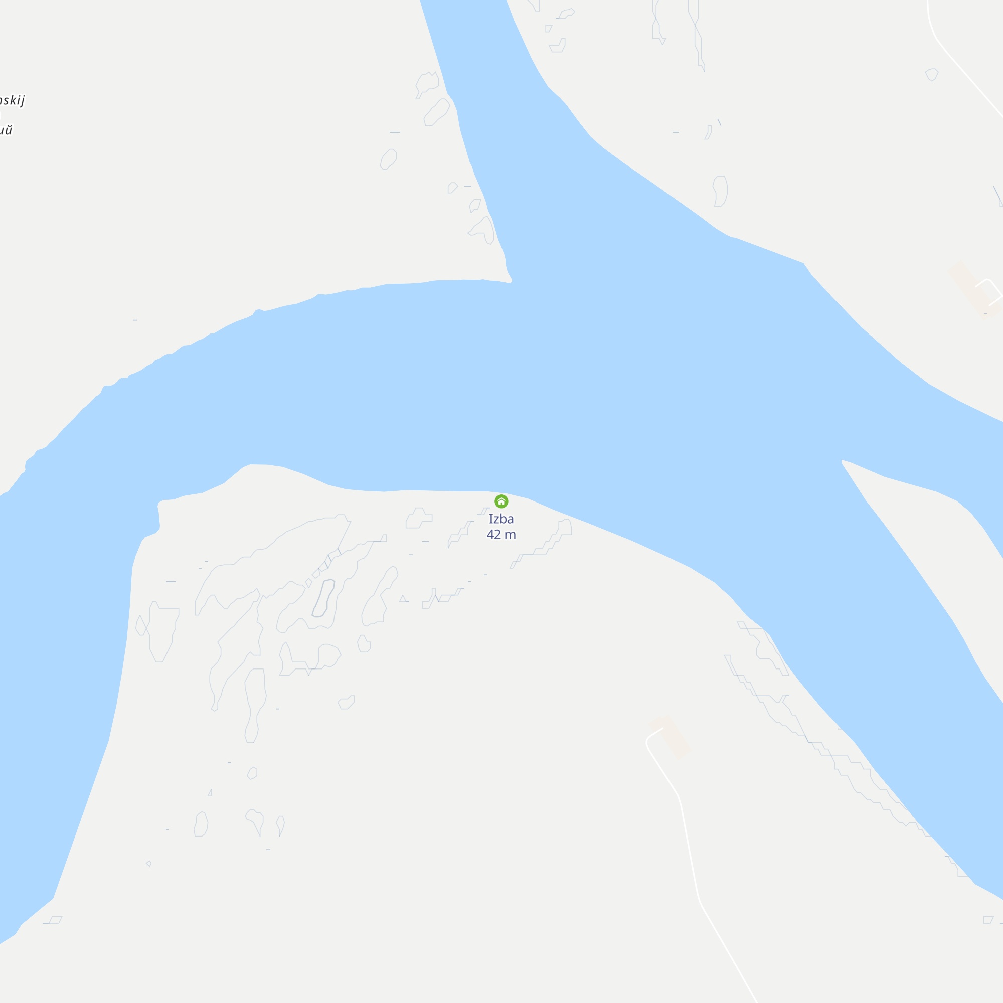 Izba map