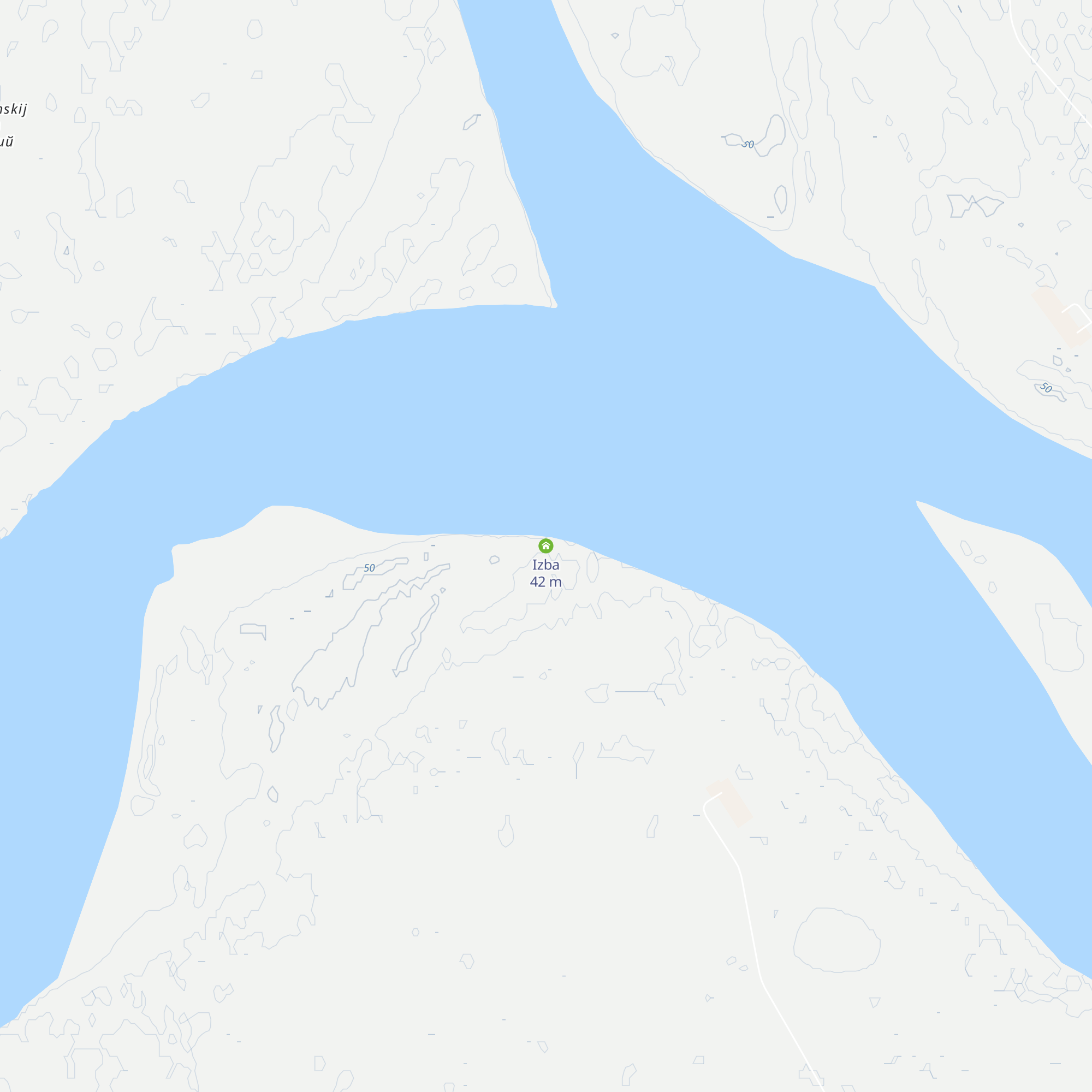 Izba map