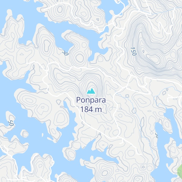 Map of Ponpara