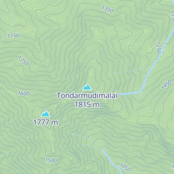 Map of Tondarmudimalai