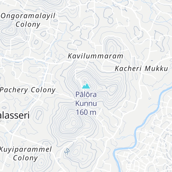 Map of Pālōra Kunnu