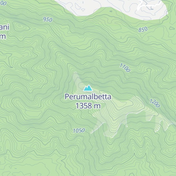 Map of Perumalbetta