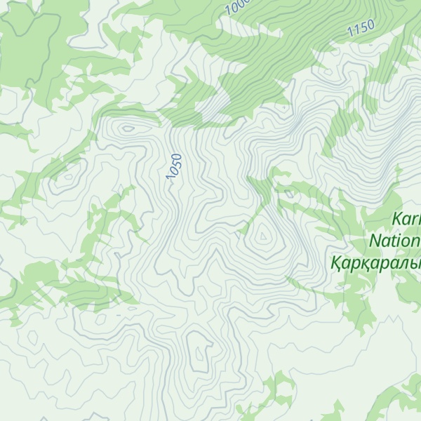 Map of Akzhaylym