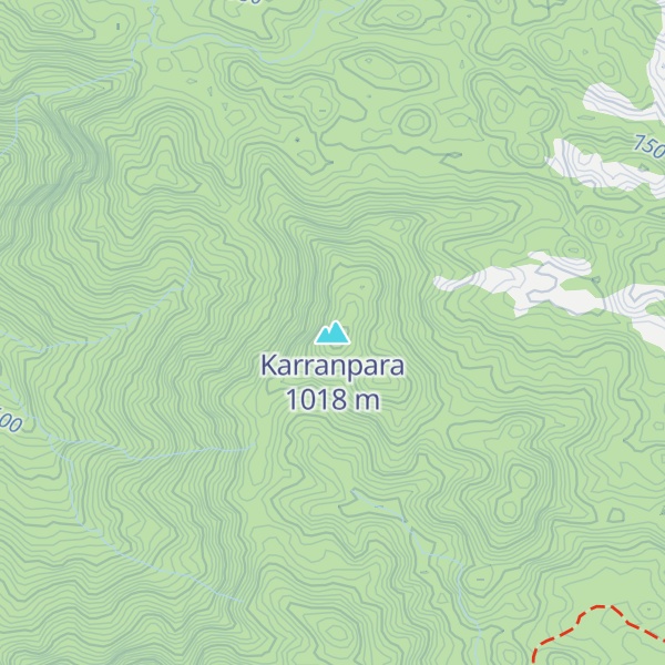 Map of Karranpara