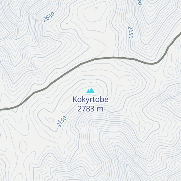 Map of Kokyrtobe