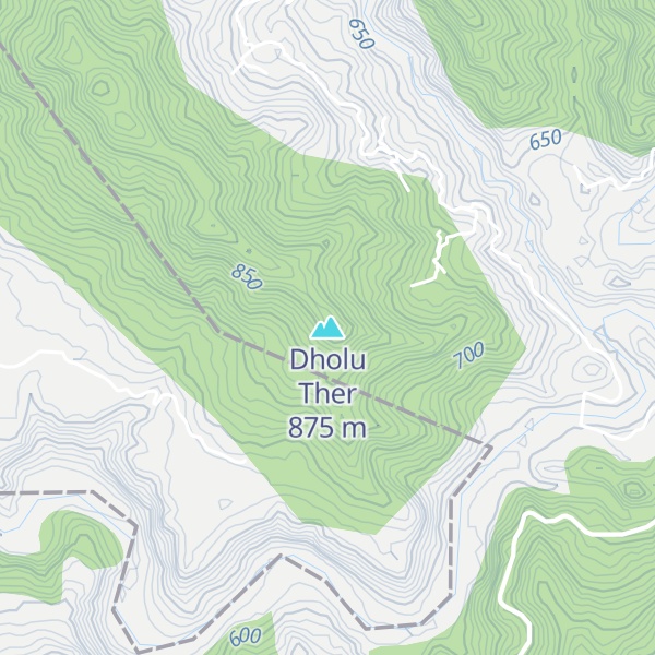 Map of Dholu Ther