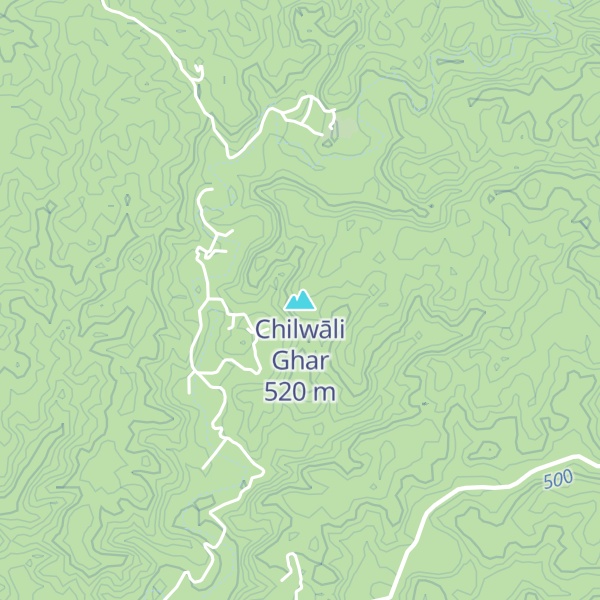 Map of Chilwāli Ghar