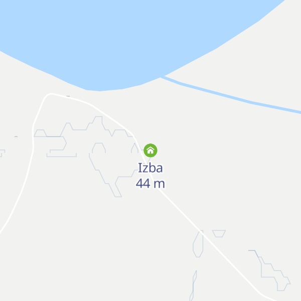 Map of Izba