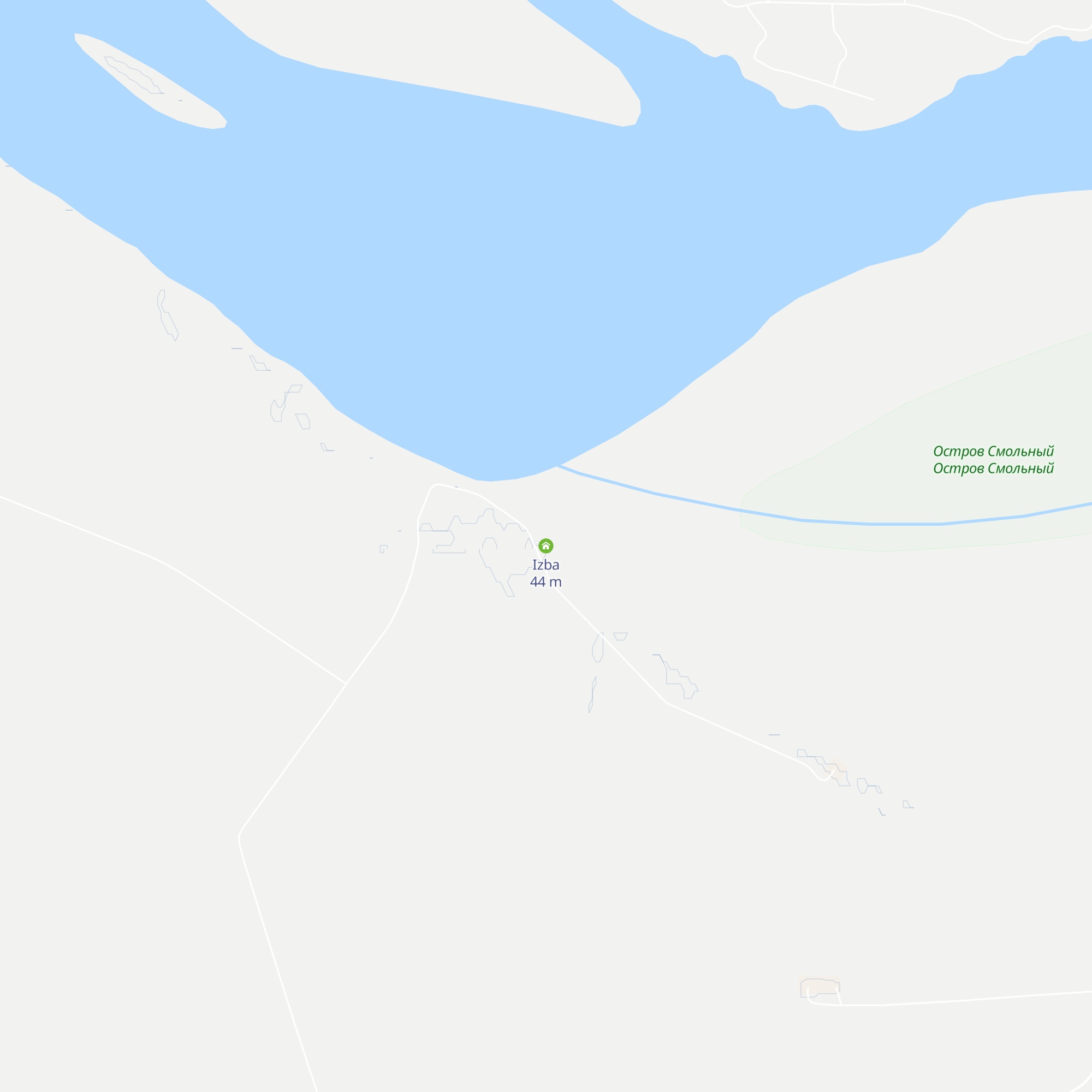 Izba map