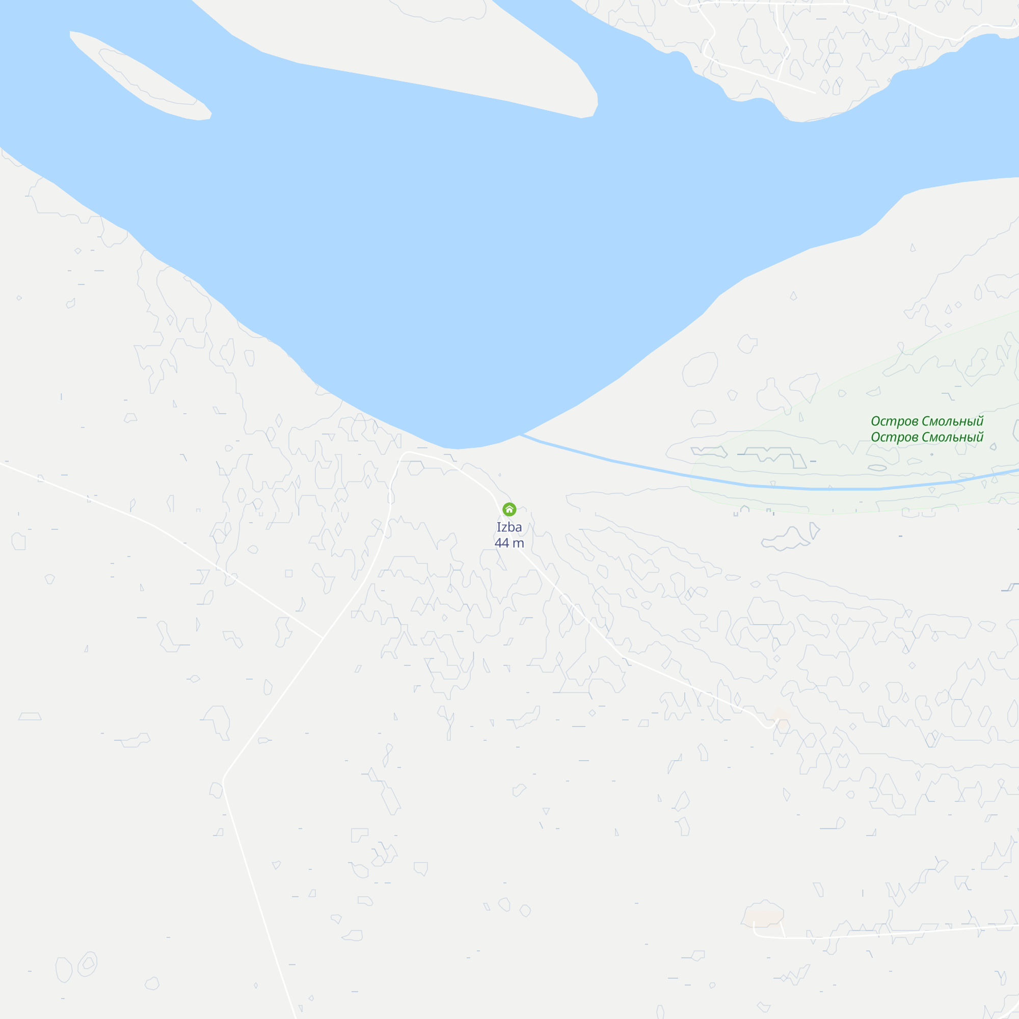 Izba map