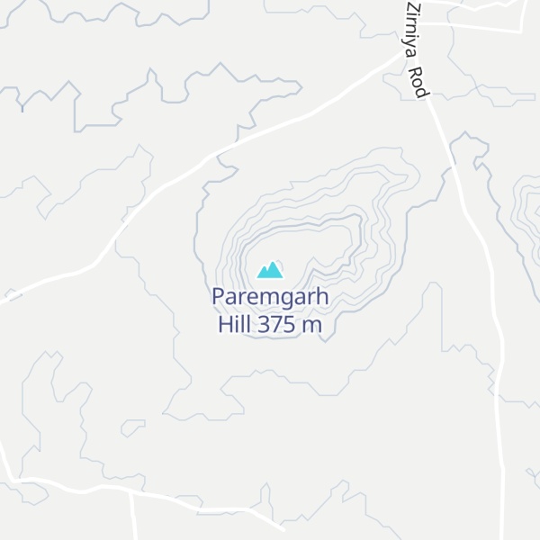 Map of Paremgarh Hill