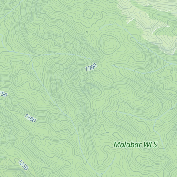Map of Kurichyar Mala