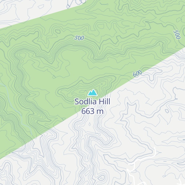 Map of Sodlia Hill
