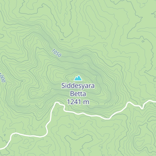 Map of Siddesyara Betta