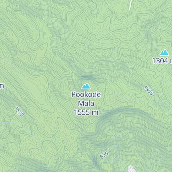 Map of Pookode Mala